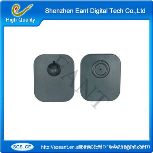 EAS system RF big black square 8.2mhz hot EAS electronics alarm tags for clothing